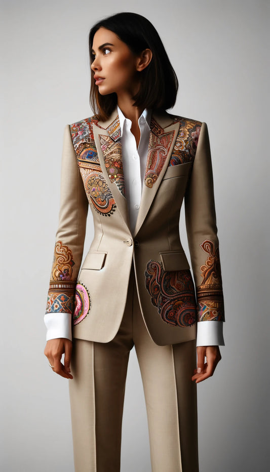 Exquisite woman suit